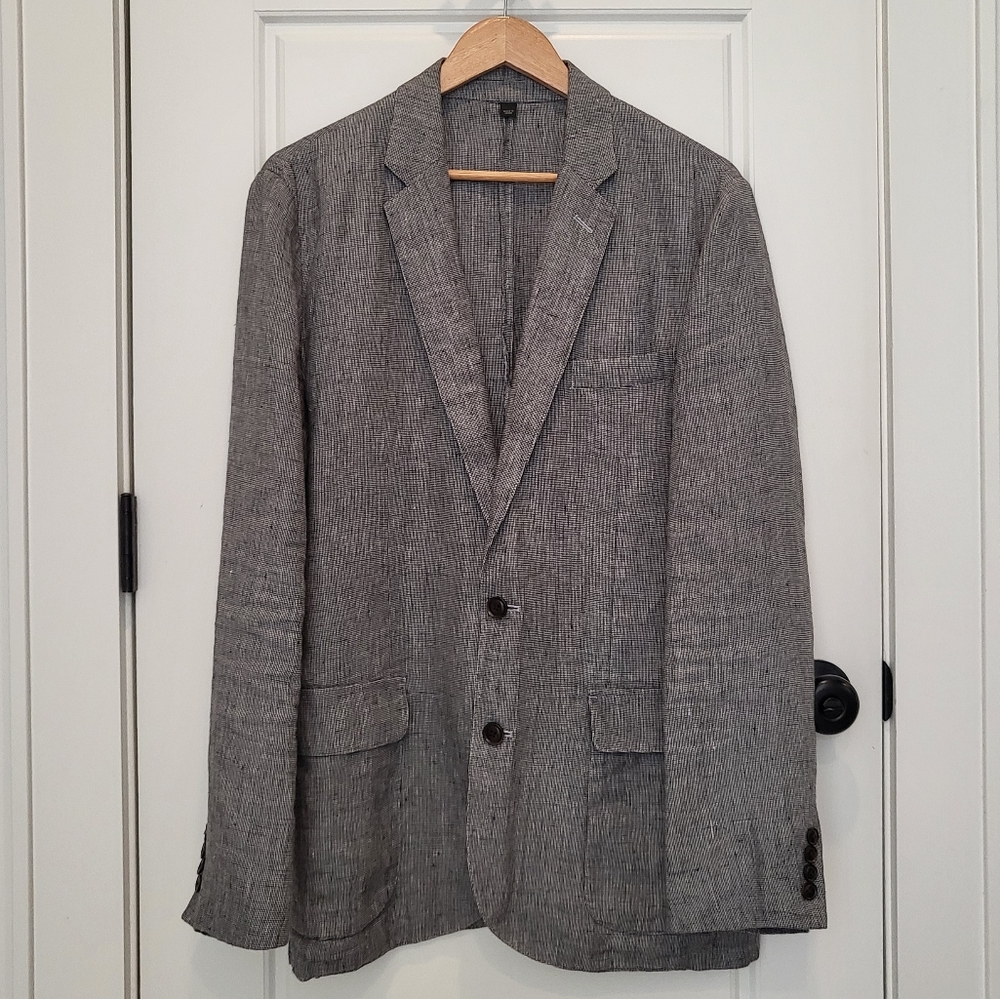 SOLD J Crew Irish Linen Blazer